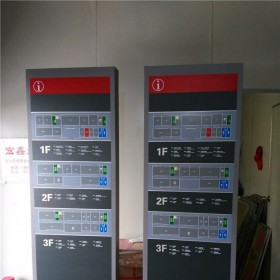 學校醫(yī)院小區(qū)購物大樓立式地圖導視牌定制 免費送貨上門