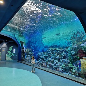 海洋館工程魚缸設計安裝 專業(yè)定制亞克力魚缸 一站式設計定做