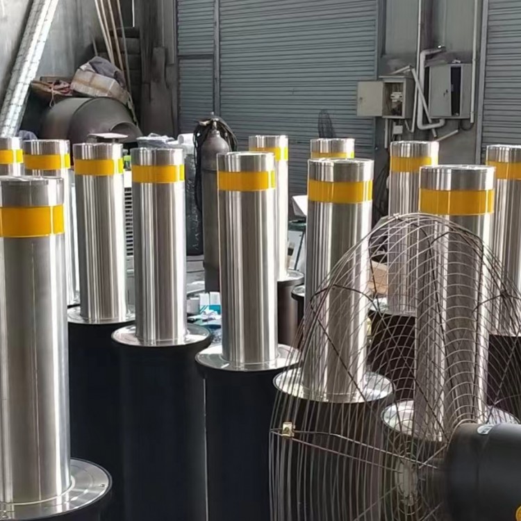 全自動液壓升降柱廠家 伸縮立柱小區(qū)隔離樁警示不銹鋼路障