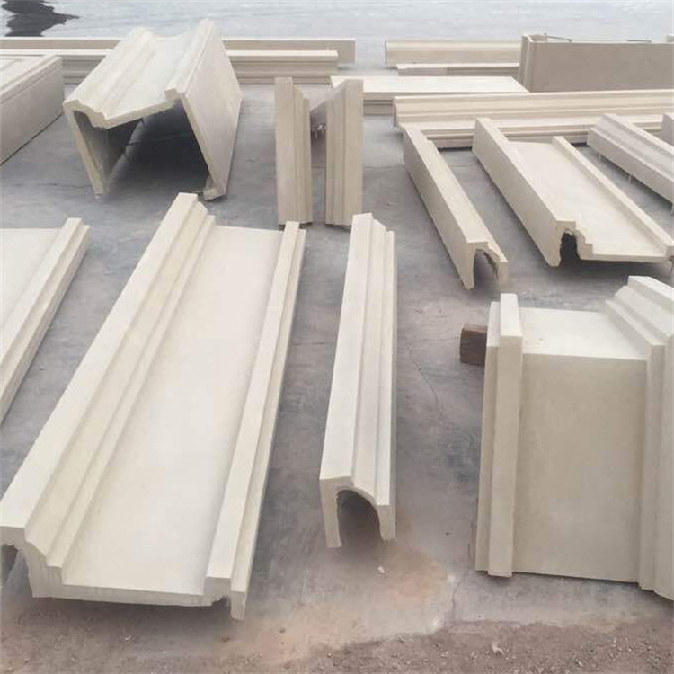 GRC外裝飾構(gòu)件  批發(fā)歐式外墻裝飾線條 別墅門窗檐口線條梁托g(shù)rc構(gòu)件