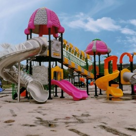 室外不銹鋼滑梯兒童無(wú)動(dòng)力游樂(lè)設(shè)施設(shè)備非標(biāo)可定制