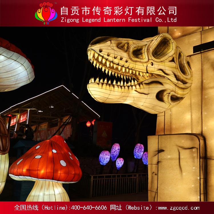 自貢燈會(huì)廠家 設(shè)計(jì)制作安裝 各類公園主題類恐龍燈展 彩燈燈會(huì)