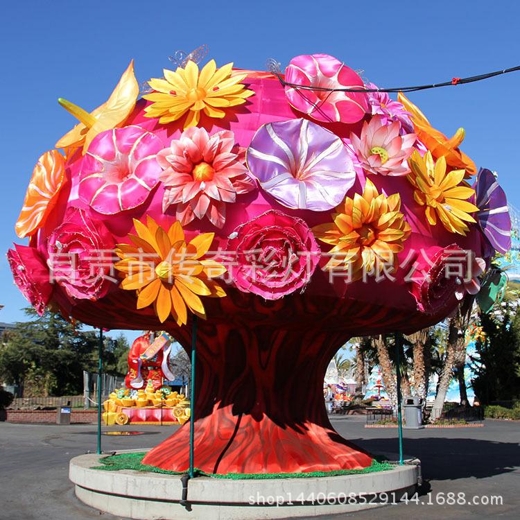 自貢大型彩燈公司承接中秋國慶春節(jié)元宵燈會展亮化來圖定制