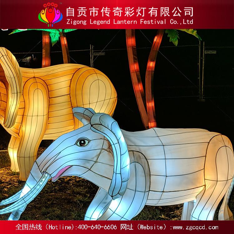 中秋國慶春節(jié)元宵動(dòng)物園節(jié)日裝飾燈會(huì)自貢源頭工廠設(shè)計(jì)制作動(dòng)物燈