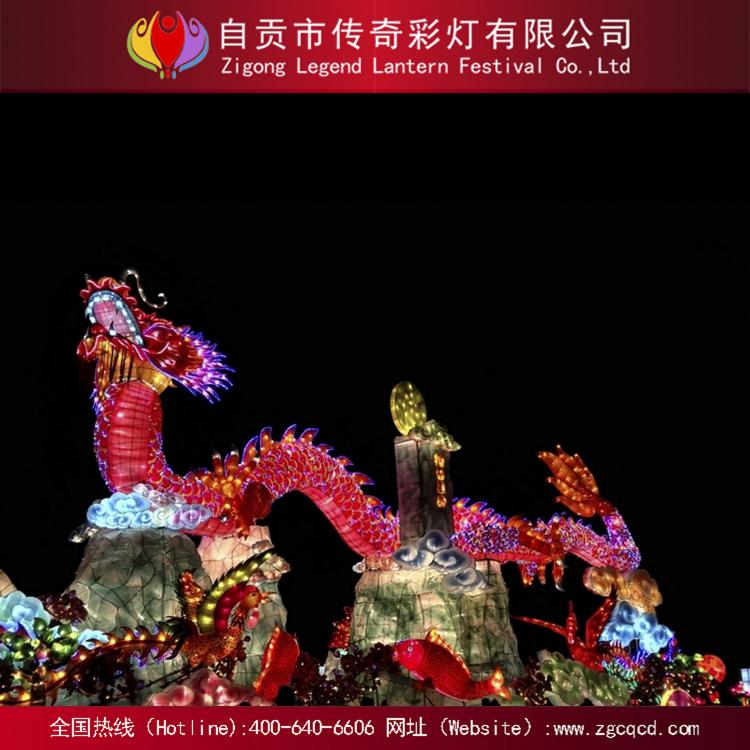 自貢燈會中秋國慶春節(jié)元宵造型裝飾民俗氛圍大型定制春節(jié)花燈設(shè)計(jì)
