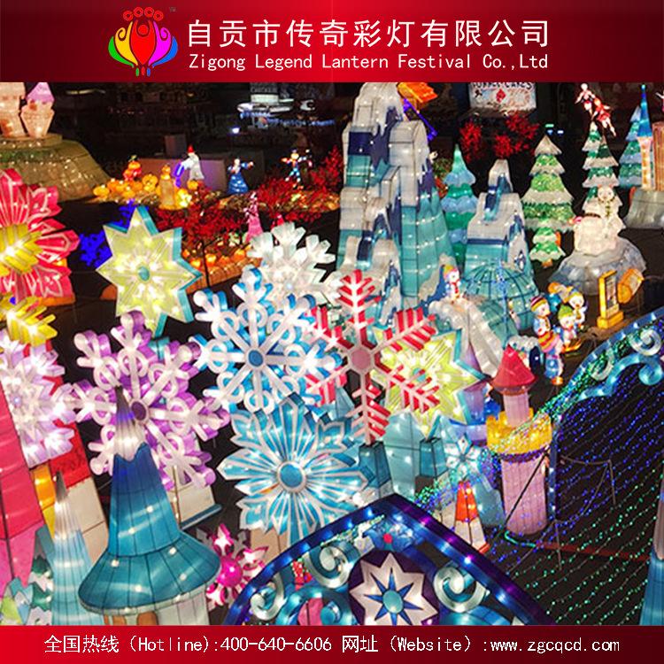 LED海洋動(dòng)物燈 自貢廠家直銷各類卡通燈會(huì) 絲綢戶外童話主題燈展