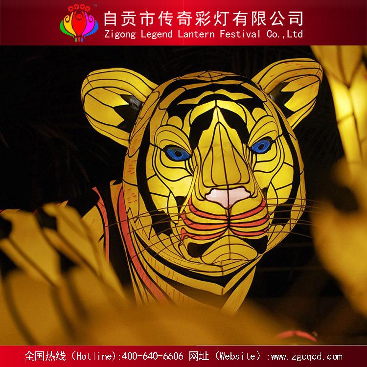 虎年主題彩燈展策劃設(shè)計(jì)制作 燈籠源頭制作廠家 自貢卡通春節(jié)燈展