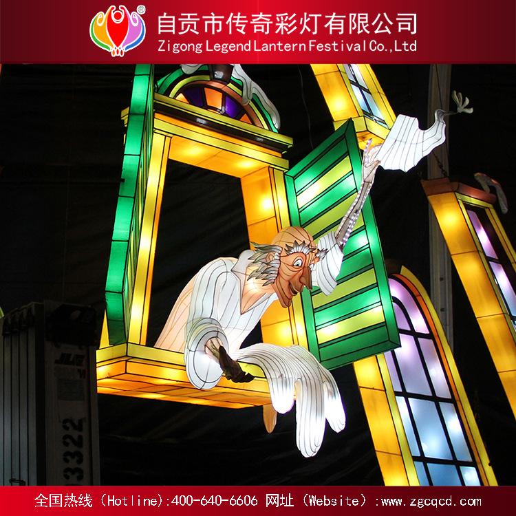 卡通主題燈會(huì)來圖定制自貢戶外燈展手工燈
