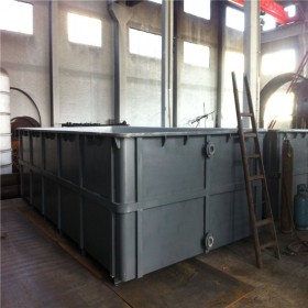 鋼襯塑方槽 酸洗槽 鋼襯PE化工儲槽 不銹鋼方槽