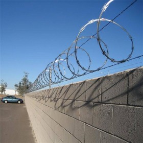 川豐直線刀刺 滾籠刺網(wǎng)刀片刺繩 拉直刺絲圍墻防護(hù)網(wǎng) 蛇腹形刀刺網(wǎng) 自銷自產(chǎn)實(shí)地工廠