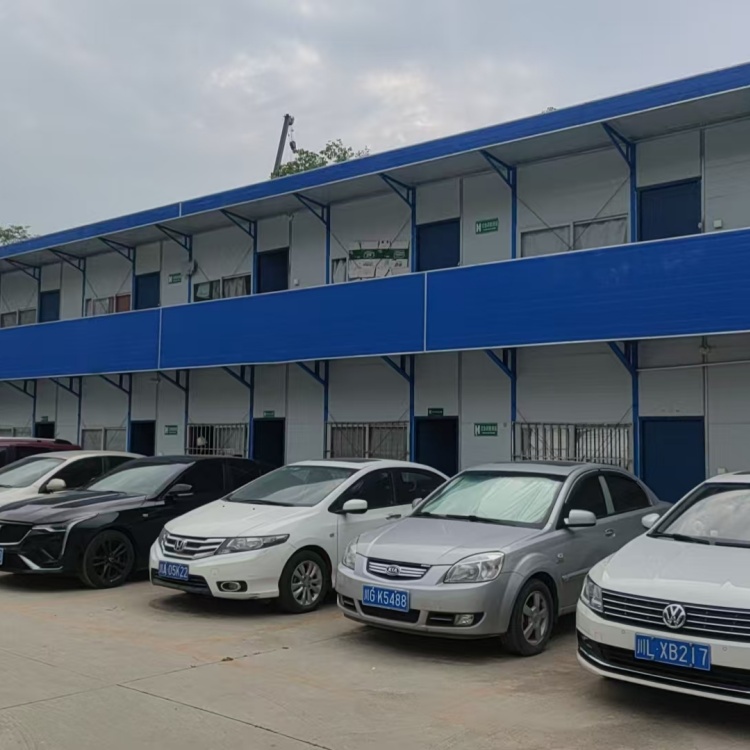 定制回收二手全新活動板房 巖棉工棚組合式活動房出售