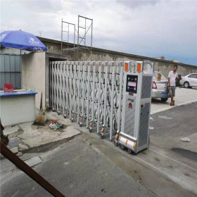 單位電動門廠家定制 電動感應伸縮門 成都伸縮門直銷