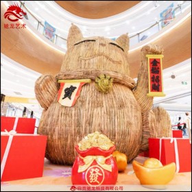 稻草人定制造型草雕制作廠家稻草藝術(shù)節(jié)農(nóng)耕文化園商場(chǎng)美陳定制公司