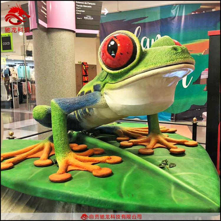 仿真昆蟲模型機(jī)械仿真青蛙模型電動(dòng)動(dòng)態(tài)橡膠青蛙科普展覽模型公司