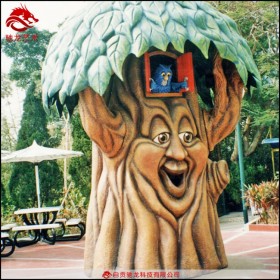 電動(dòng)說(shuō)話樹(shù)精道具機(jī)械機(jī)模樹(shù)妖游樂(lè)園商場(chǎng)樹(shù)怪道具仿真機(jī)模道具