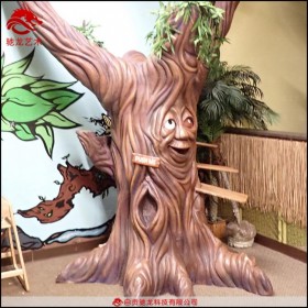 大型仿真橡膠說(shuō)話樹(shù)機(jī)械電動(dòng)可對(duì)話樹(shù)妖科普展品機(jī)模仿生樹(shù)怪制作公司