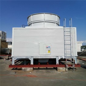 橫流方形冷卻塔大型商場酒店醫(yī)院冷庫工業(yè)廠房塔橫流低噪標(biāo)準(zhǔn)型