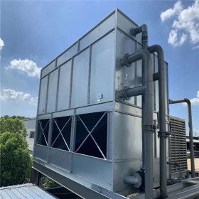 供應直銷 中頻爐用閉式冷卻塔 蒸發(fā)式冷凝器 封閉式冷卻塔