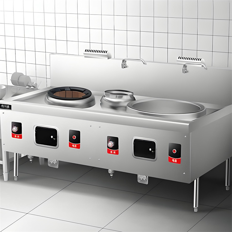 全自動節(jié)能大鍋灶/商用不銹鋼柴火移動大鍋灶單炒單溫灶工廠學(xué)校食堂新創(chuàng)勝智廚