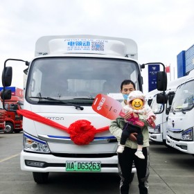福田廂式貨車  電領(lǐng)動貨車銷售