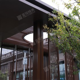 富瑞精典景觀雕塑不銹鋼仿銅涼亭金屬裝飾設(shè)計制作安裝一體