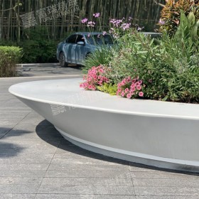 玻璃鋼樹(shù)池座椅小區(qū)公園綠化創(chuàng)意坐凳異形花壇戶外景觀休閑椅定制