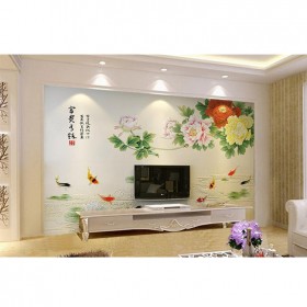 背景墻uv打印 瓷磚背景墻 壁畫(huà)墻紙印刷 廠家服務(wù)