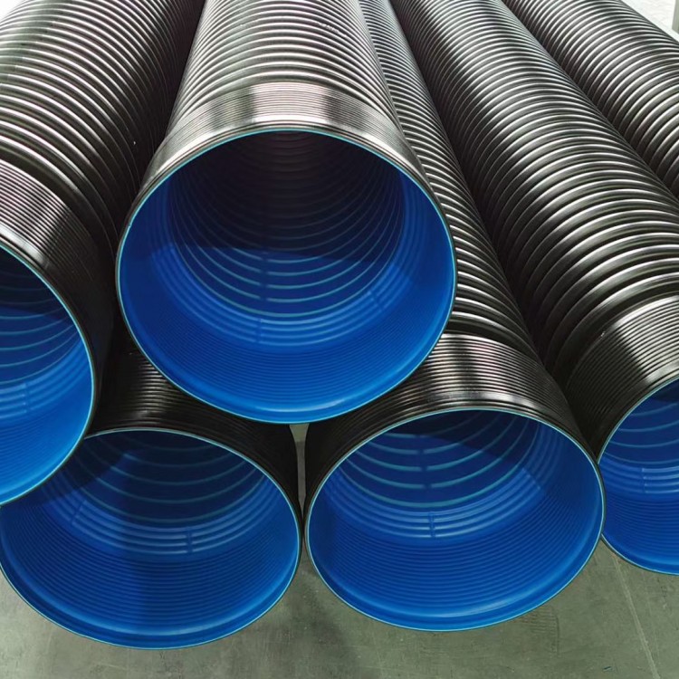 固地雙壁波紋管 HDPE雙壁波紋管國(guó)標(biāo)波紋管400 塑料波紋管體廠家直供