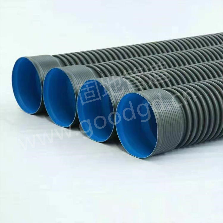 宜賓瀘州波紋管 HDPE雙壁波紋管DN300 排水雙壁波紋管實(shí)體廠家
