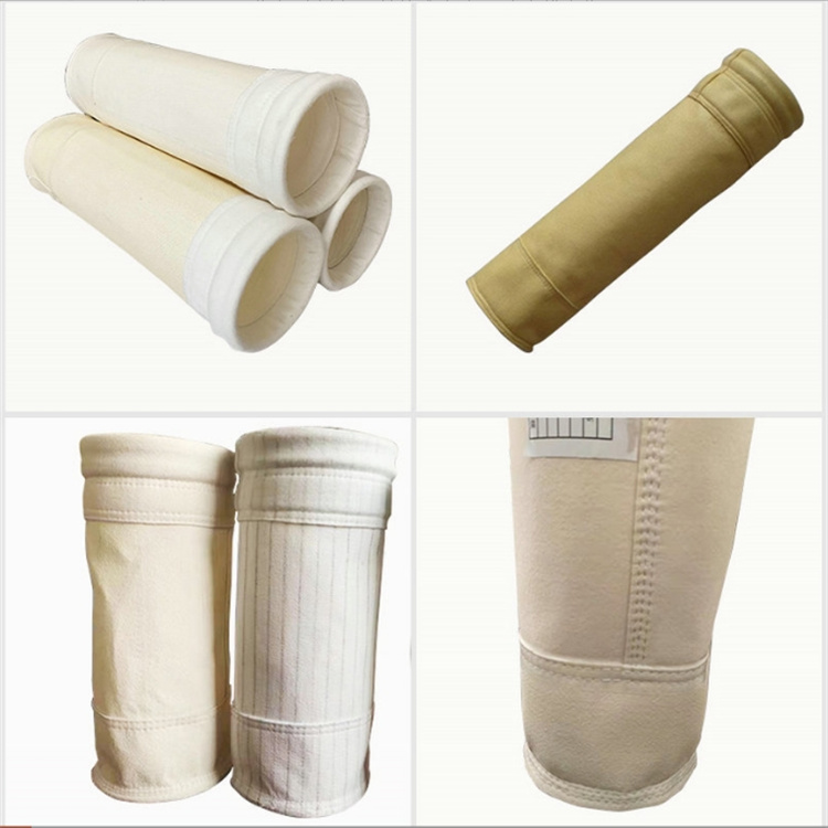滌綸針刺氈除塵布袋濾袋 覆膜滌綸針刺氈工業(yè)除塵器布袋濾袋