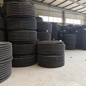 成都龍泉簡陽100碳素波紋管 ICC碳素管 地下直埋電纜保護(hù) 超好性價比