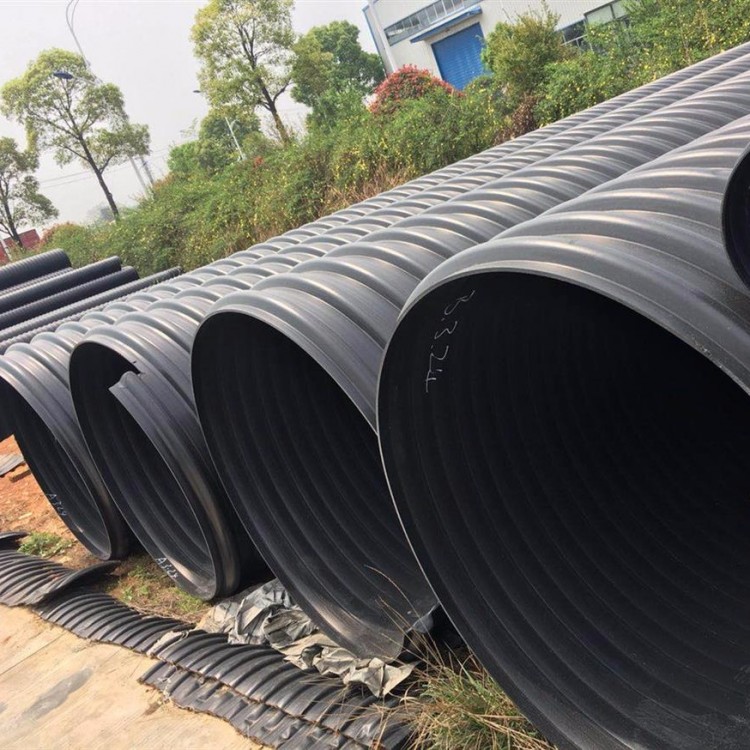 成都簡陽鋼帶管 擴口鋼帶管 鋼帶螺旋增強波紋管 生產(chǎn)廠家固地管道