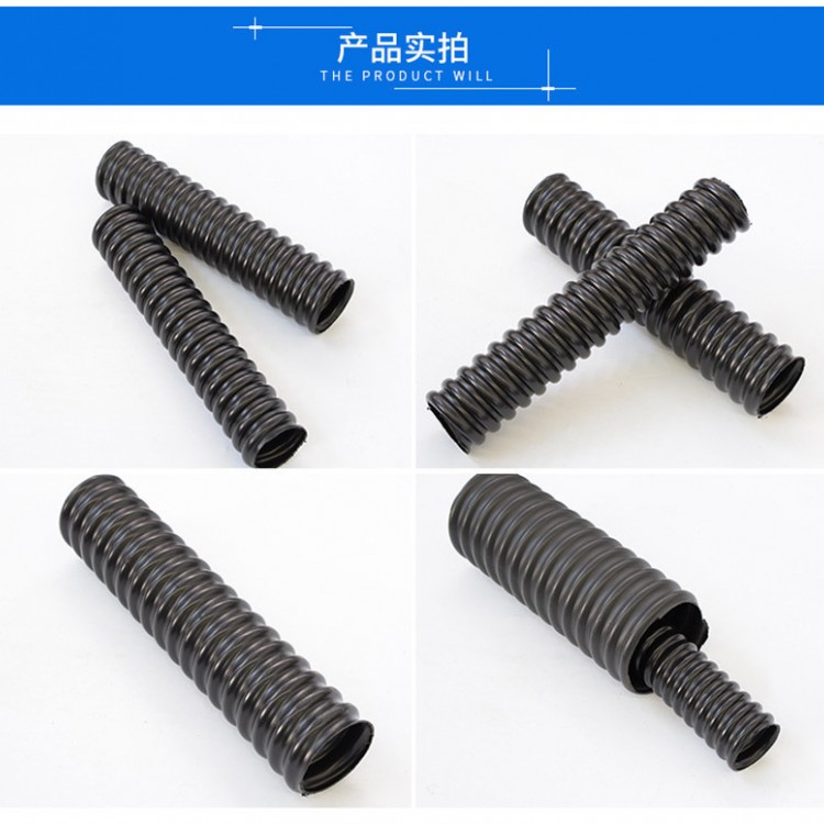 重慶碳素波紋管廠家 ICC碳素螺旋波紋管 pe碳素波紋管 地下直埋電力電纜保護(hù) 大品牌固地管道超好性價(jià)比