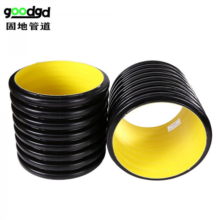 HDPE雙壁波紋管 塑膠排水管 塑料波紋管固地規(guī)格全價格低