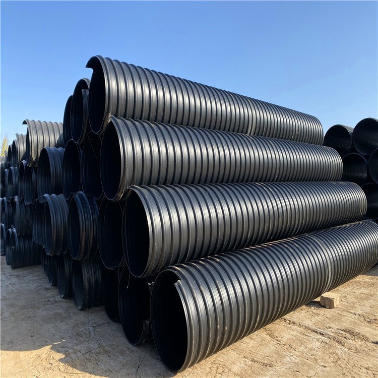 簡陽鋼帶管 鋼帶波紋管 HDPE鋼帶增強(qiáng)波紋管用固地管材
