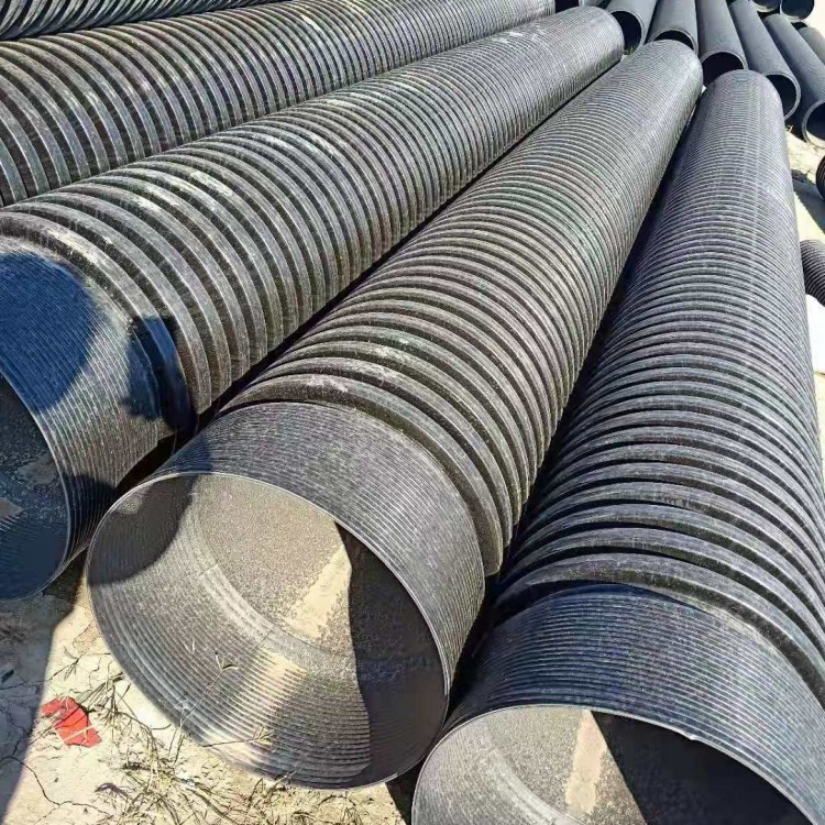 固地國標(biāo)波紋管 HDPE雙壁波紋管 塑料波紋管規(guī)格全價(jià)格低