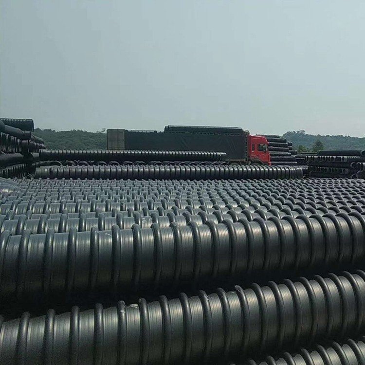 克拉管 HDPE高密度聚乙烯纏繞管 纏繞克拉管固地管道