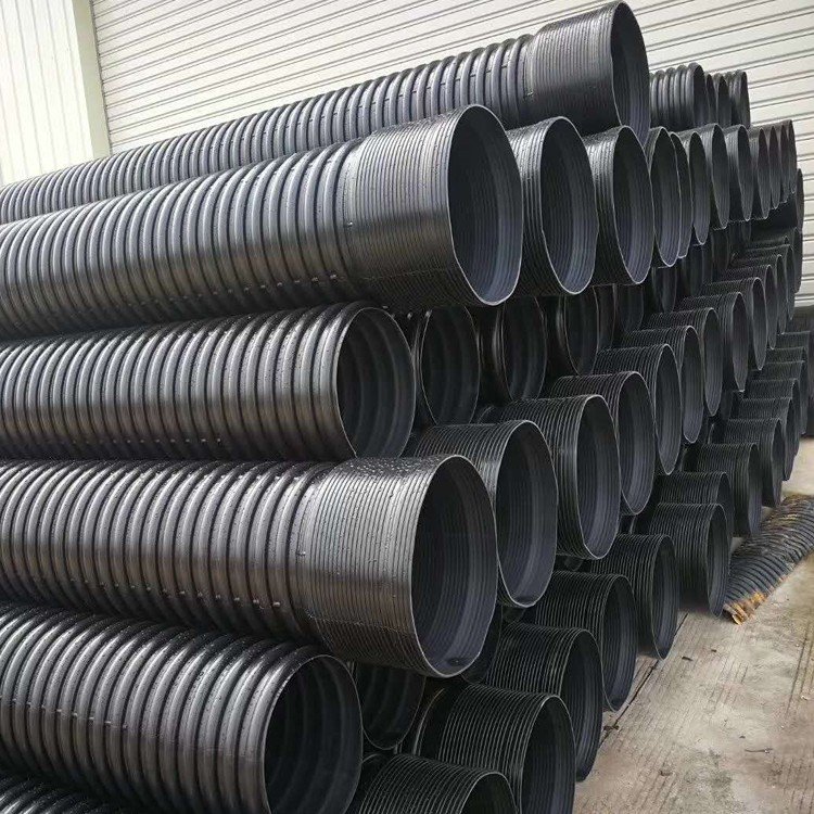 PE塑料波紋管 110HDPE雙壁波紋管 DN110SN8固地規(guī)格全價格低