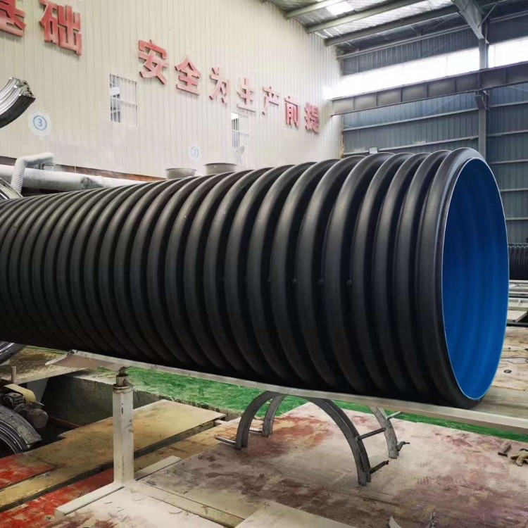 西昌宜賓波紋管 HDPE315雙壁波紋管DN300SN8國(guó)標(biāo)波紋管固地管道價(jià)格公道