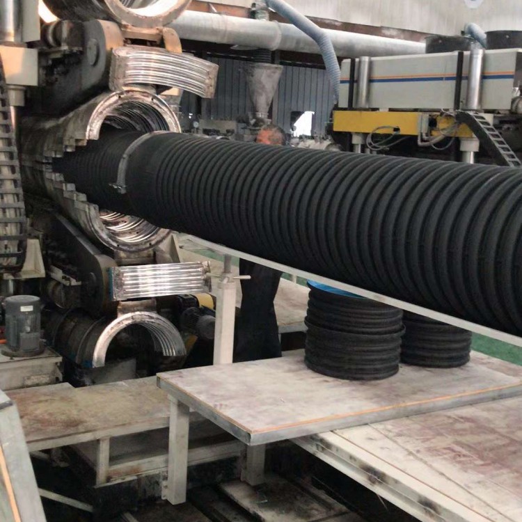 波紋管固地管道廠家HDPE雙壁波紋管DN300SN8國標(biāo)波紋管固地管道