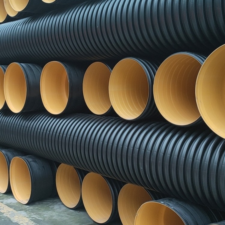 瀘州宜賓波紋管 300雙壁波紋管廠家 315HDPE雙壁波紋管規(guī)格全價(jià)格低