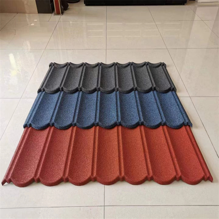 彩石金屬瓦 供應(yīng)輕鋼別墅彩瓦 經(jīng)久耐用 造型多樣