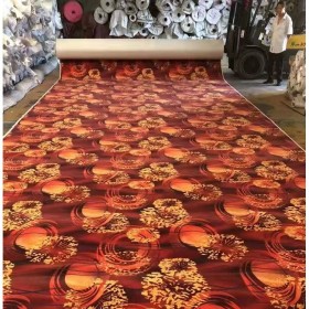 酒店過道地毯 酒店過道地毯拉絨印花地毯