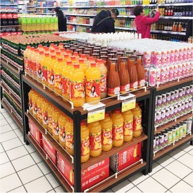 超市貨架批發(fā) 三層糧油架 超市牛奶堆頭 多功能展示架子 廠家供應(yīng)