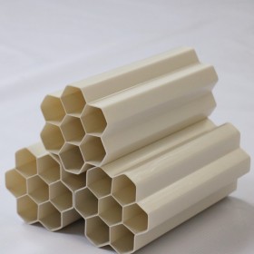 四川成都PVC多孔電力保護(hù)管 PVC蜂窩管  穿線管   大七孔管