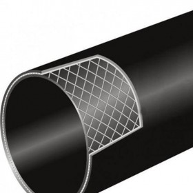 鋼絲網(wǎng)骨架復(fù)合管dn400 高密度聚乙烯復(fù)合管 鋼骨架PE復(fù)合管