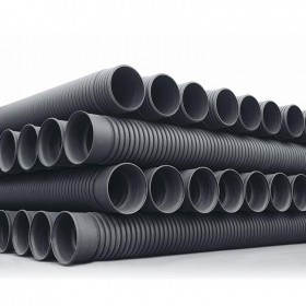 四川聚丙烯FRPP雙壁波紋管DN500SN4   frpp增強聚丙烯管  市政排污管 大邑市政排污管