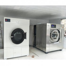 學(xué)校洗衣房洗滌設(shè)備 商用工業(yè)洗衣機(jī) 100kg 大容量 賓館酒店洗脫機(jī) 海潔