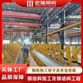 工業(yè)廠房加工及工程 宏瑞鋼構(gòu) ，實(shí)體制作鋼柱，鋼梁 四川 重慶 門(mén)式剛架