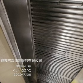 酒店廚房大型排煙管道清洗 食堂的抽油煙機凈化 商務服務